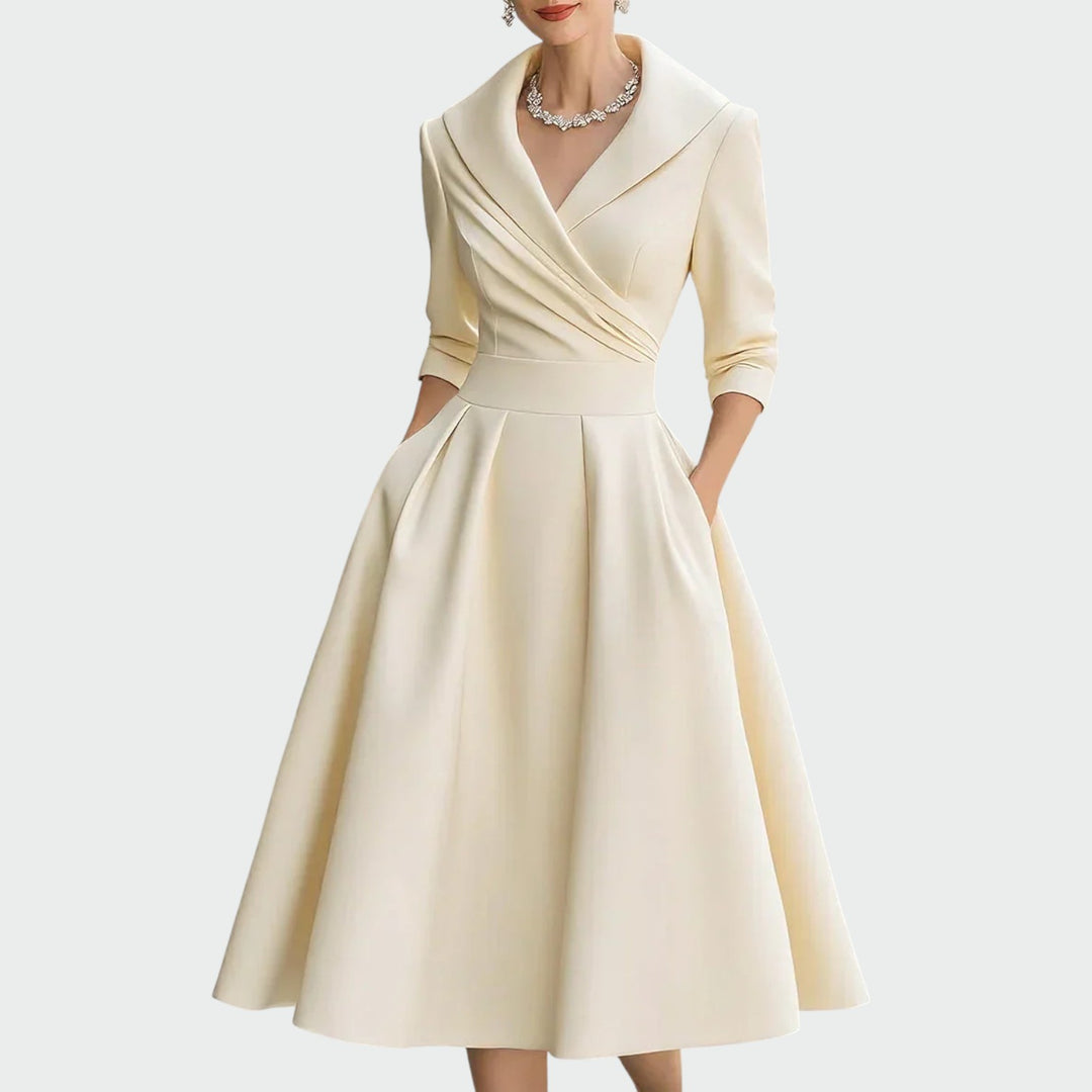 Ellie | Elegant Satin Dress