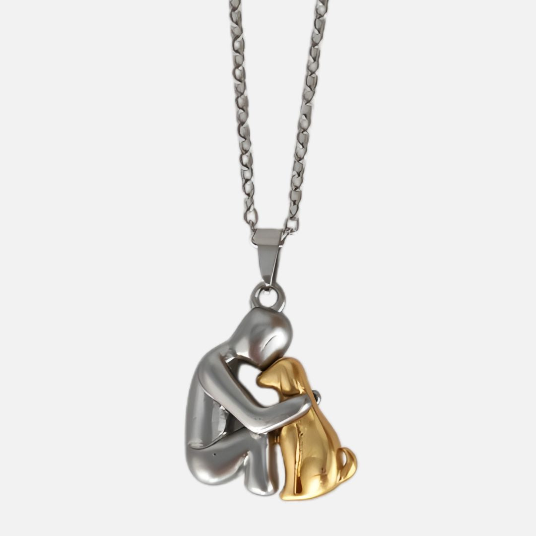 Ellie - Necklace with dog-shaped pendant
