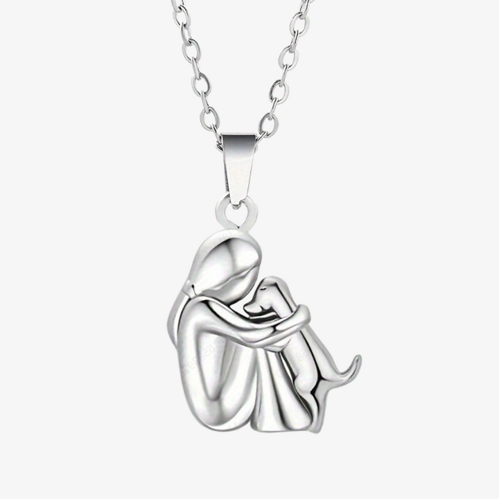 Ellie - Necklace with dog-shaped pendant