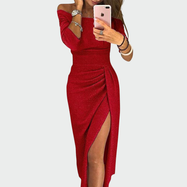 Ellie - Off-Shoulder Gala Dress