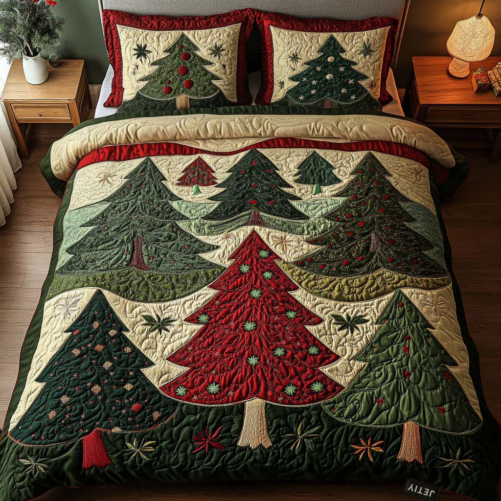 Christmas 3-Piece Bedding Set