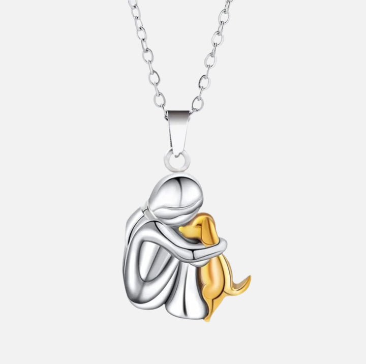Ellie - Necklace with dog-shaped pendant