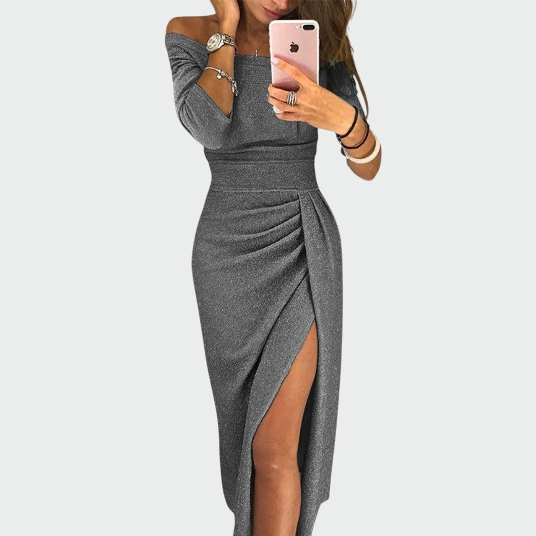 Ellie - Off-Shoulder Gala Dress