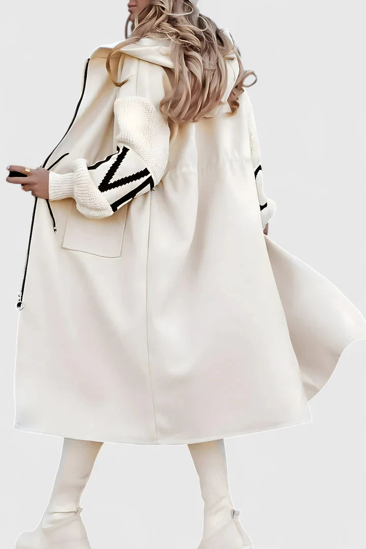 Vaye™ | Elegant Hooded Coat