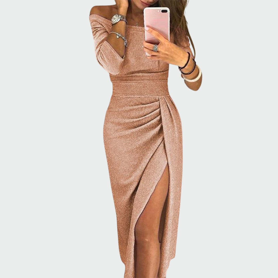 Ellie - Off-Shoulder Gala Dress