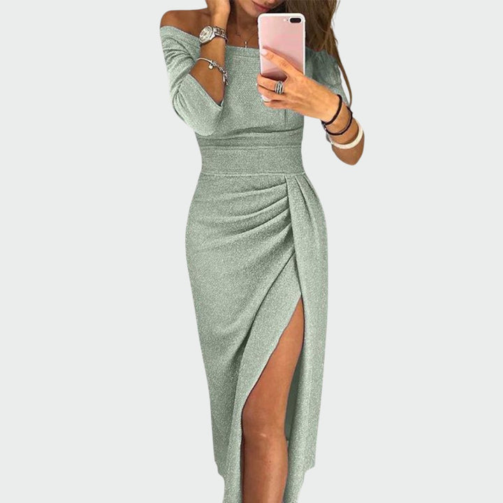 Ellie - Off-Shoulder Gala Dress