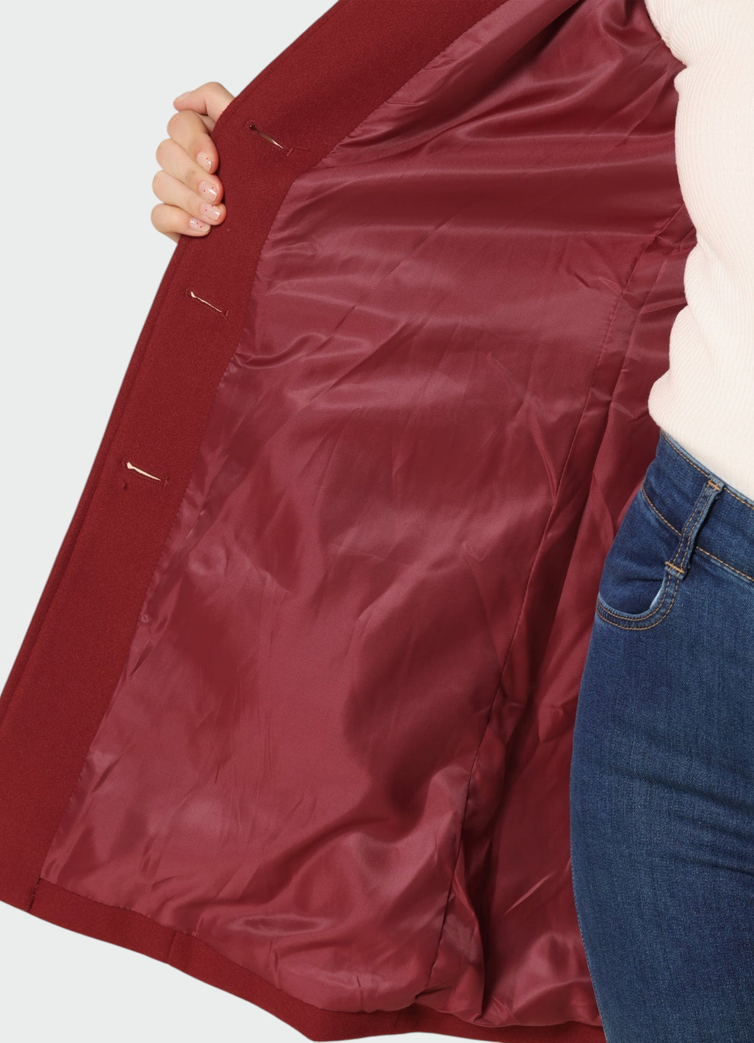 Ellie - Single Breasted Winter Trench Coat