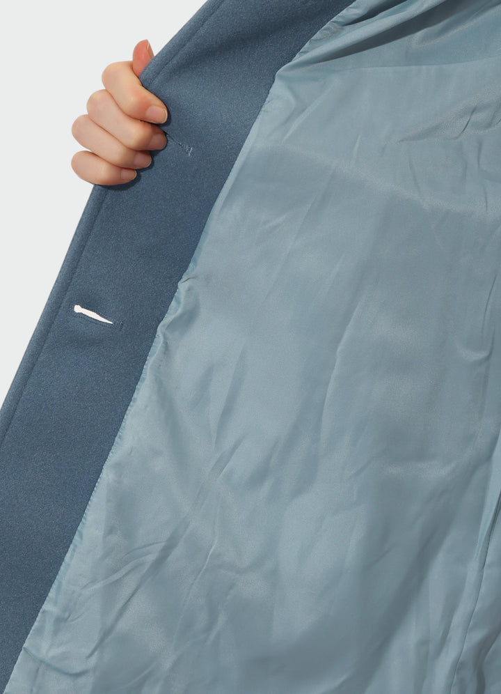 Ellie - Single Breasted Winter Trench Coat