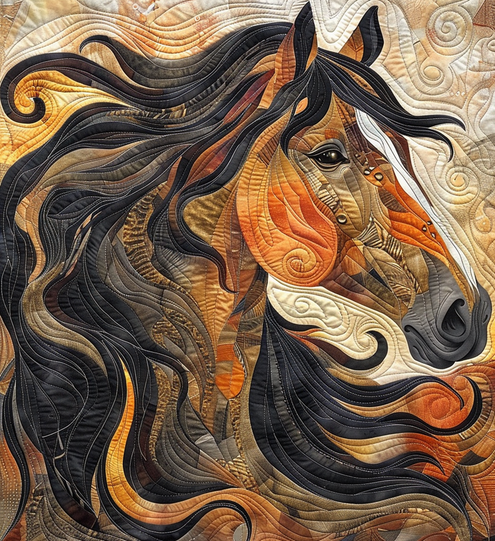 Abstract Horse Blanket