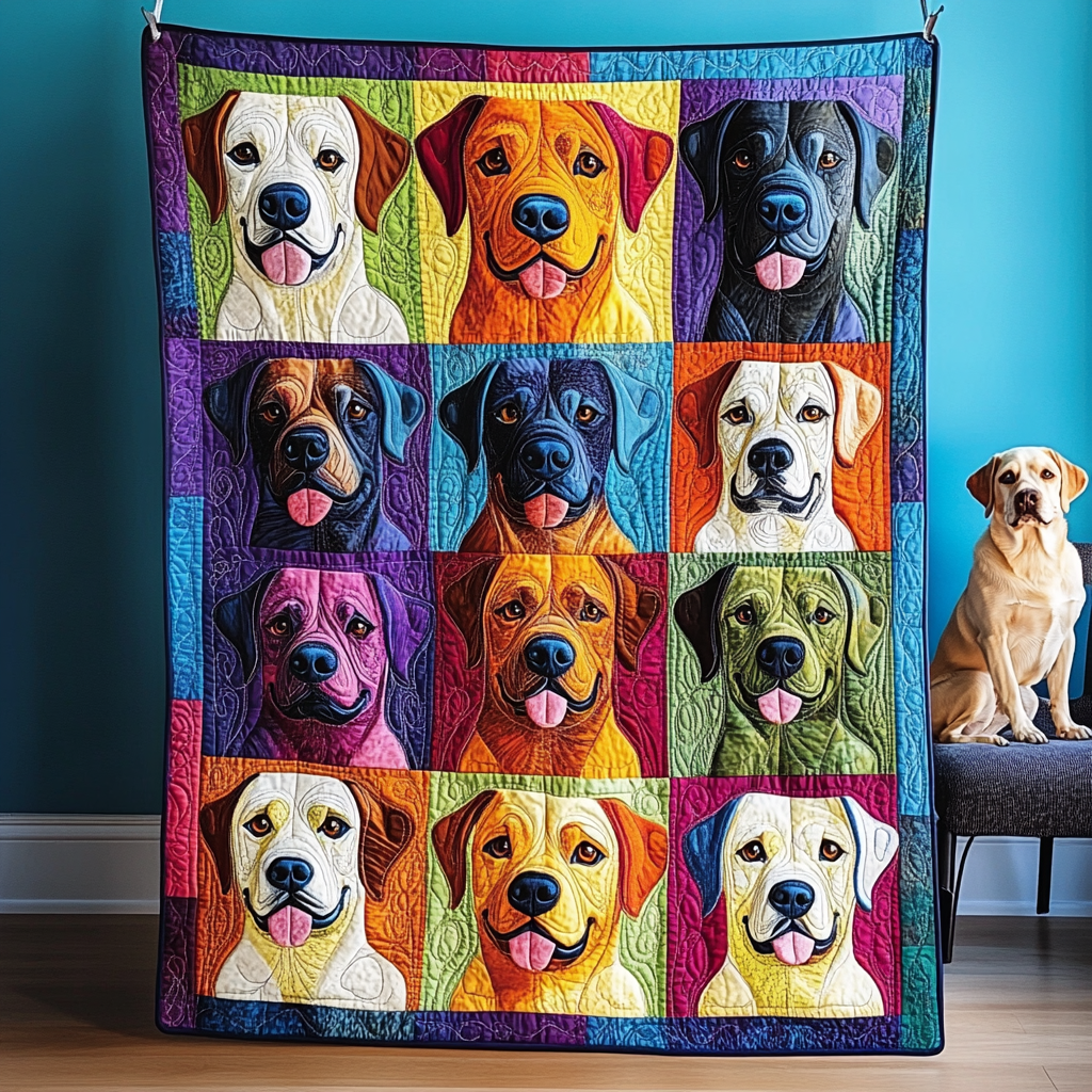 Adorable Labrador Blanket