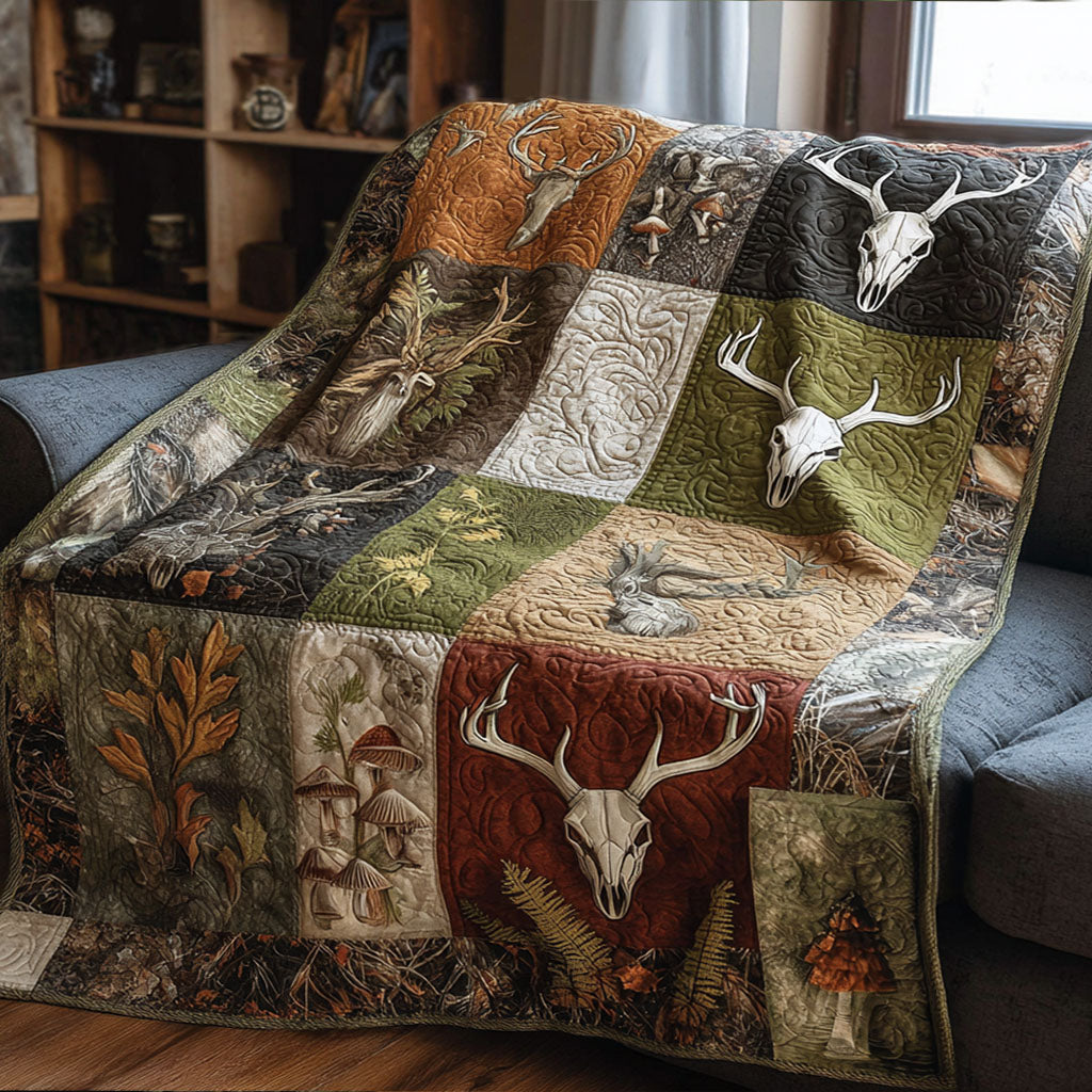 Antler Woods Lodge Blanket