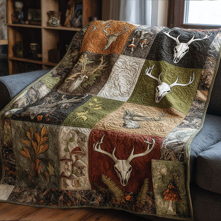Antler Woods Lodge Blanket