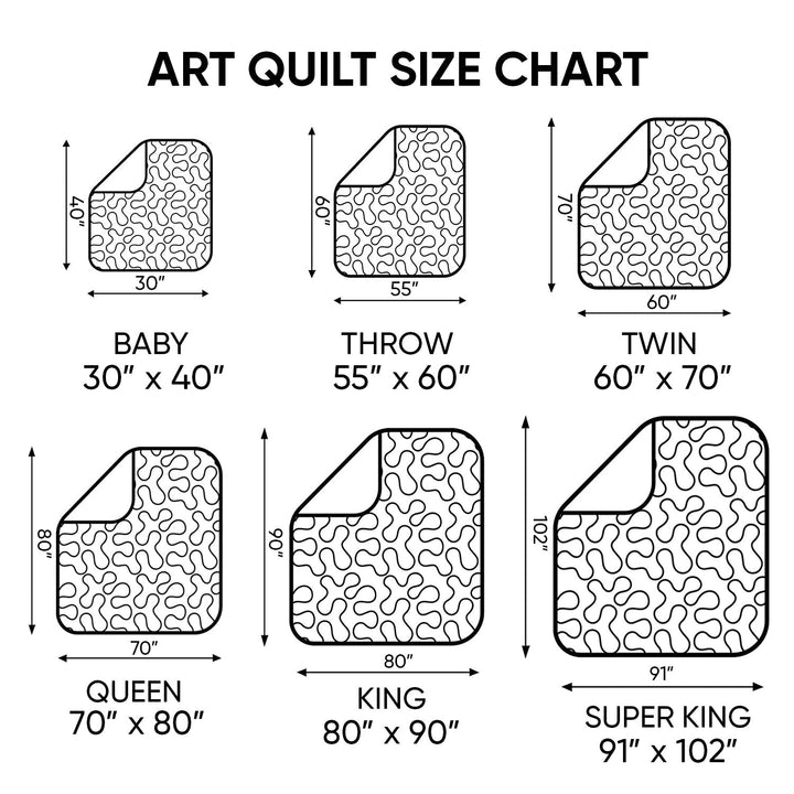 Aurora Run Art Quilt Hanging