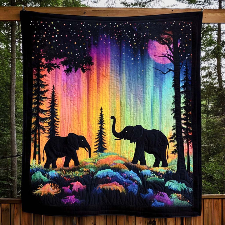 Aurora Elephants Blanket