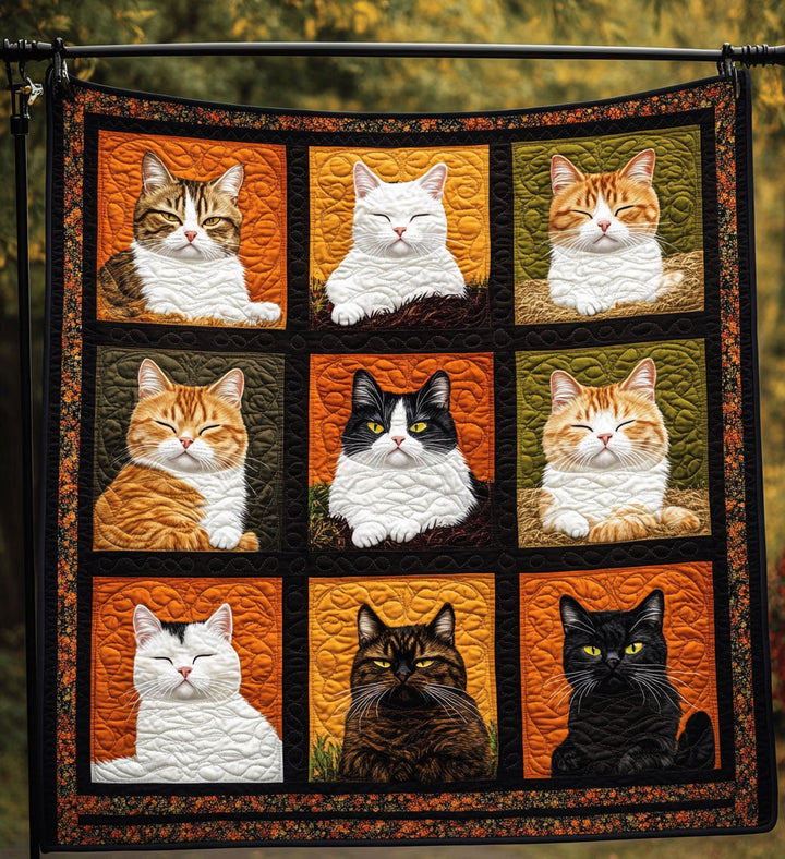 Autumn Patch Paws Blanket