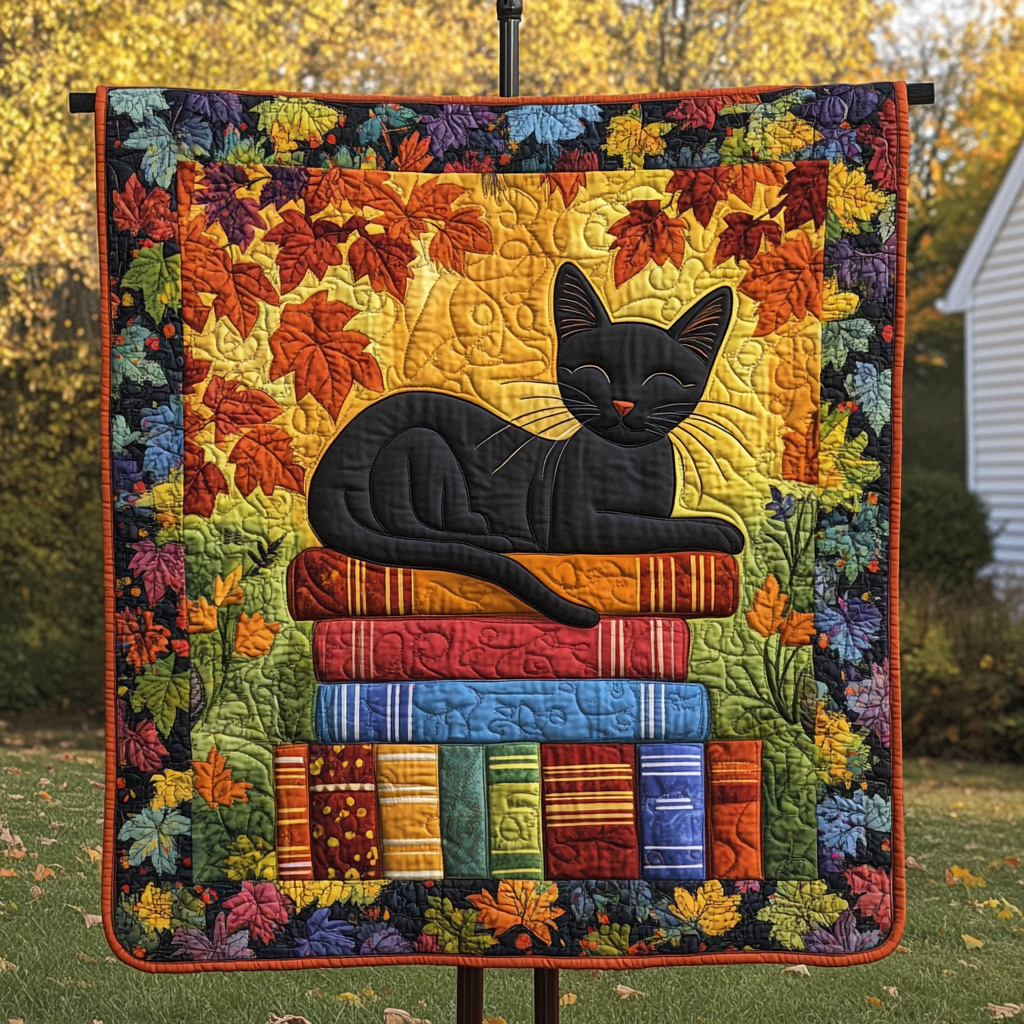 Autumn Paws Blanket