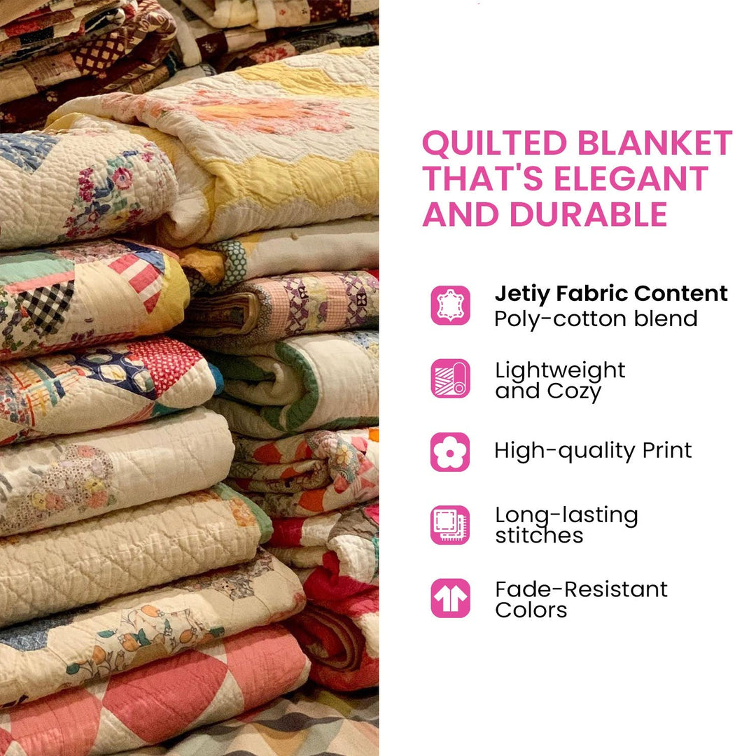 Abstract Kitty Blanket