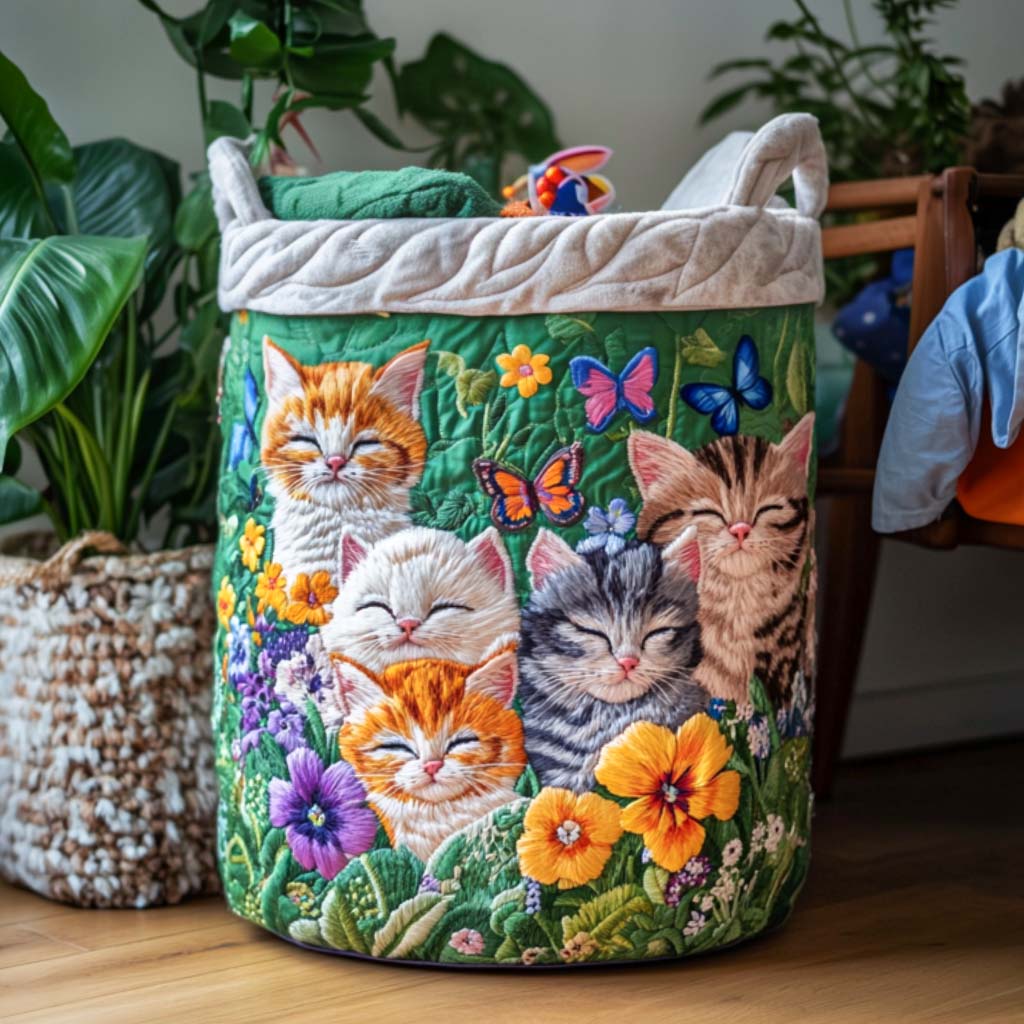 Catnap Corner Laundry Basket