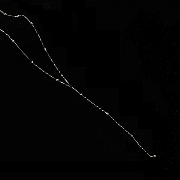 Collarbone Necklace with Tassels