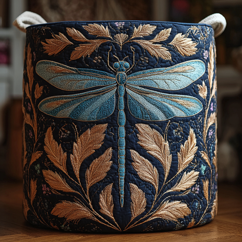 Colorful Dragonfly Laundry Basket