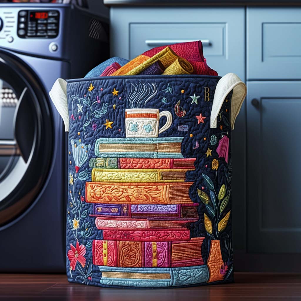 Dreamy Pages Laundry Basket