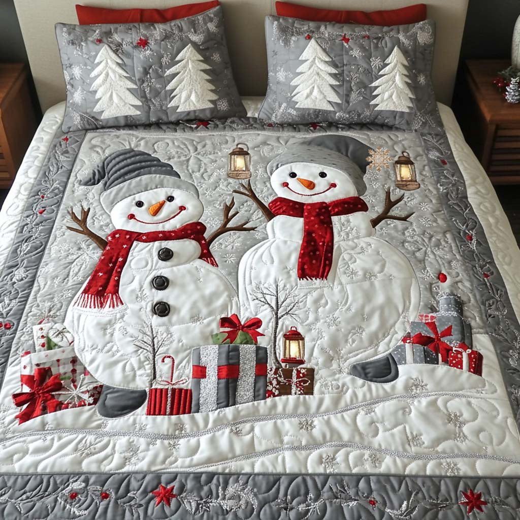 Gifted Snow 3-Piece Bedding Set
