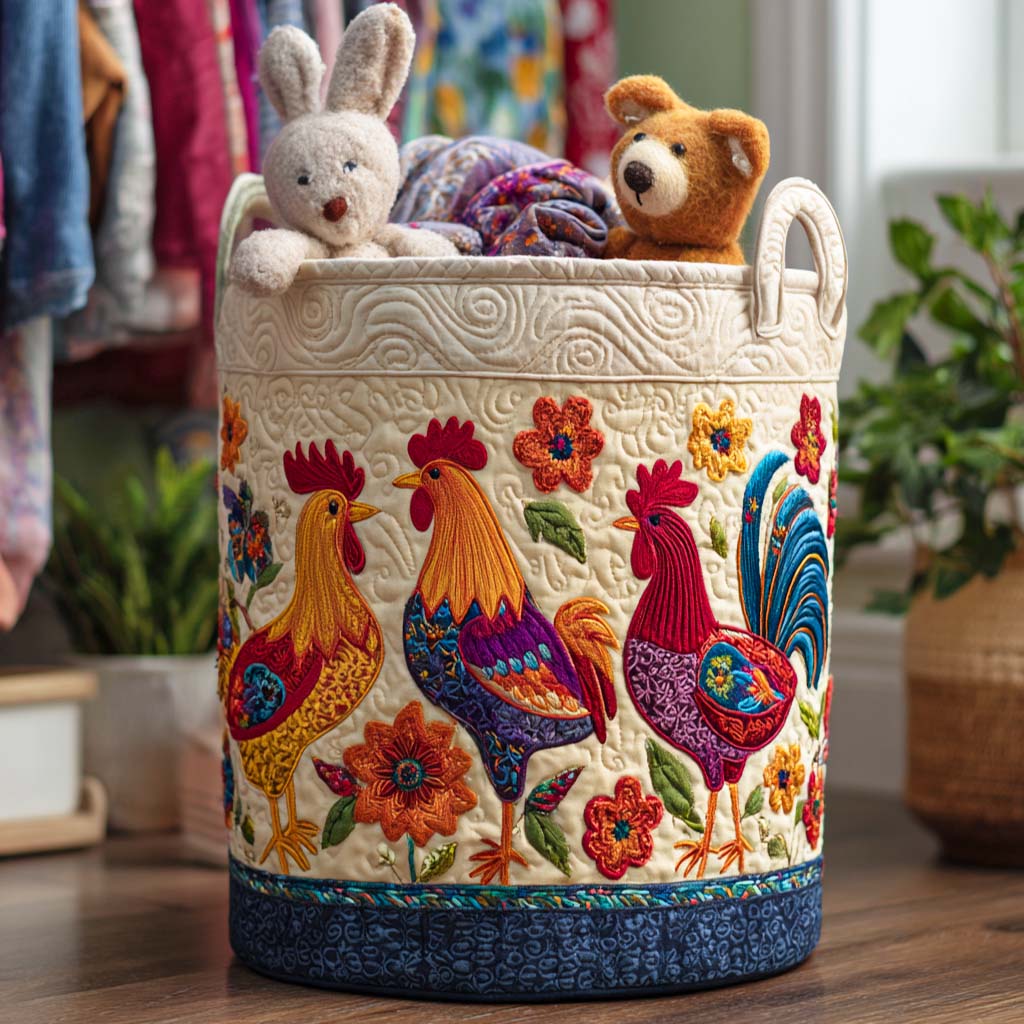 Hen Haven Laundry Basket