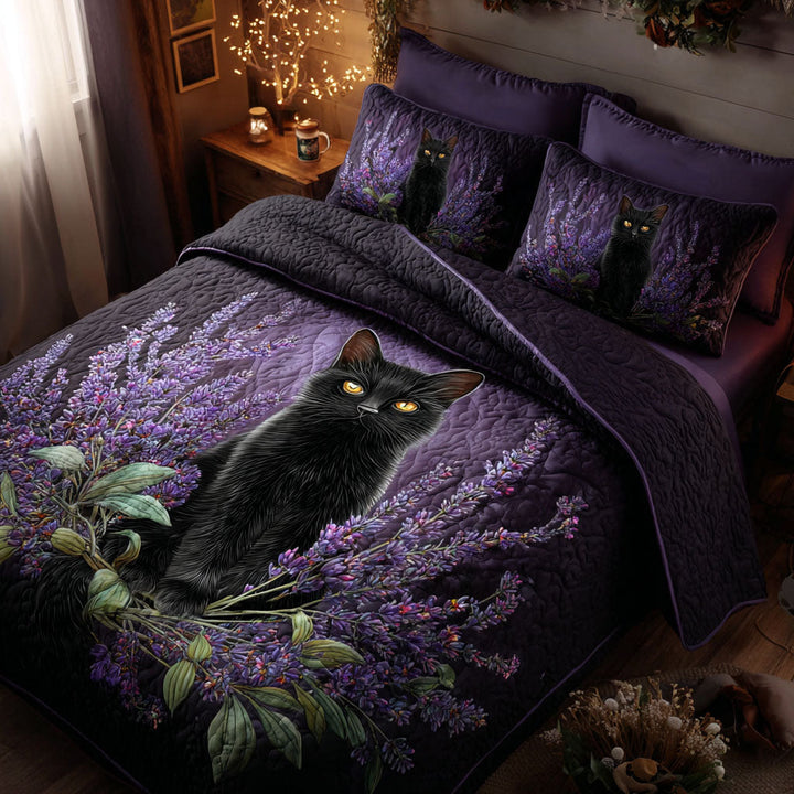 Lavender Night 3-Piece Bedding Set