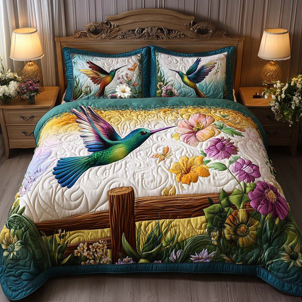 Morning Flutter 3-Piece Bedding Set