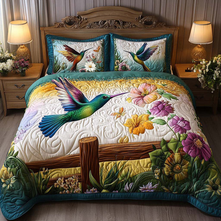 Morning Flutter 3-Piece Bedding Set
