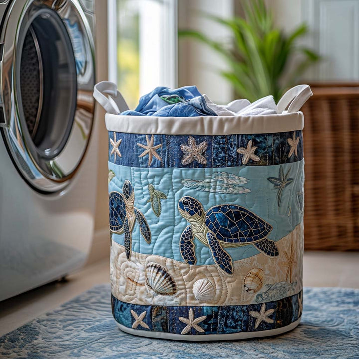 Sea Turtle Laundry Basket NCU0QN030