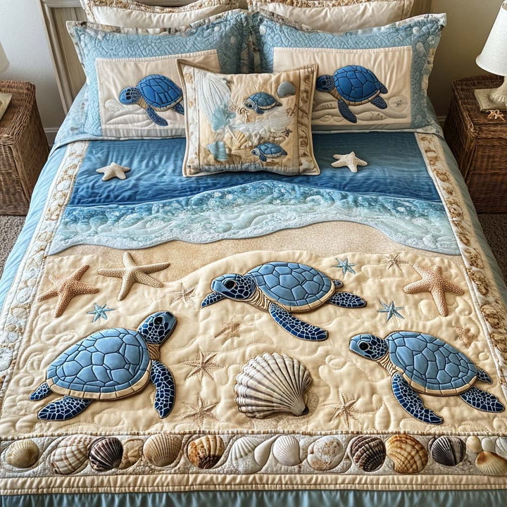 Turtle 3-Piece Bedding Set