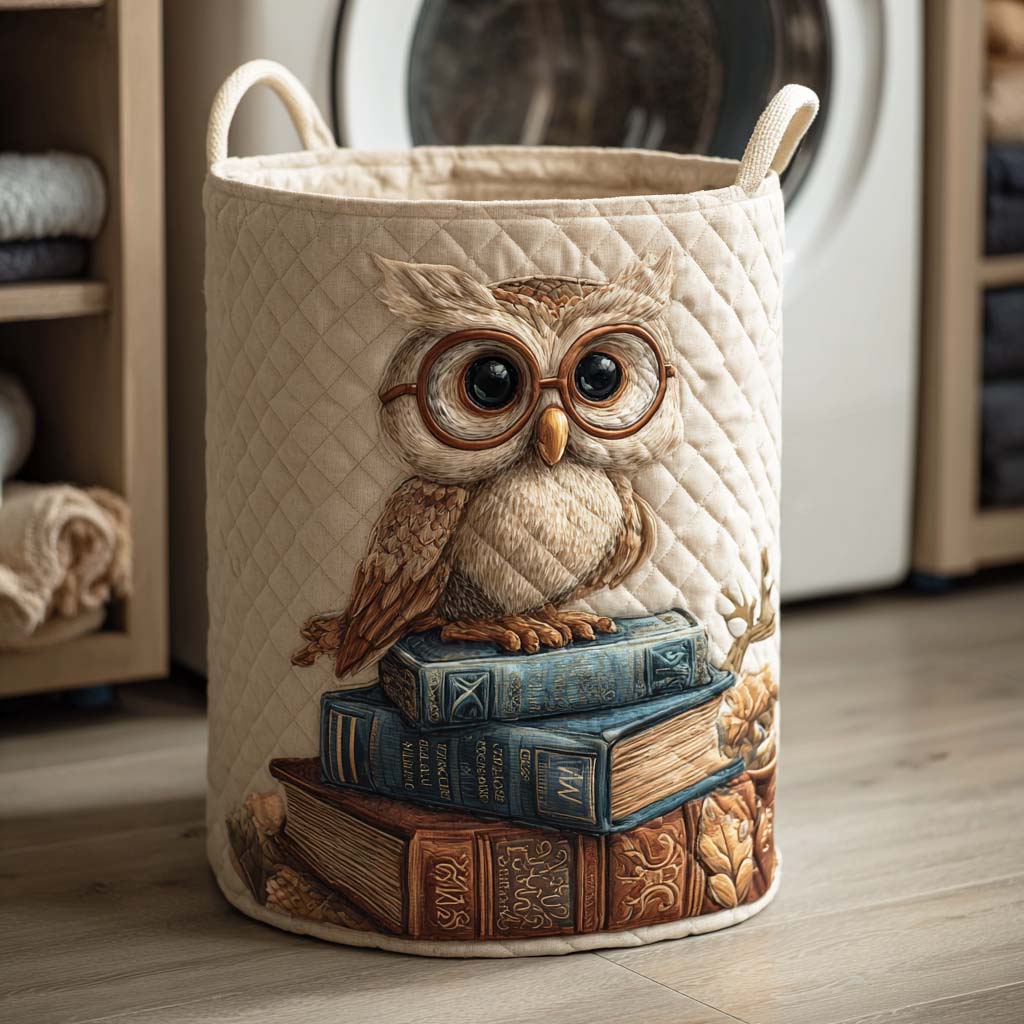 Owl Chapter Laundry Basket