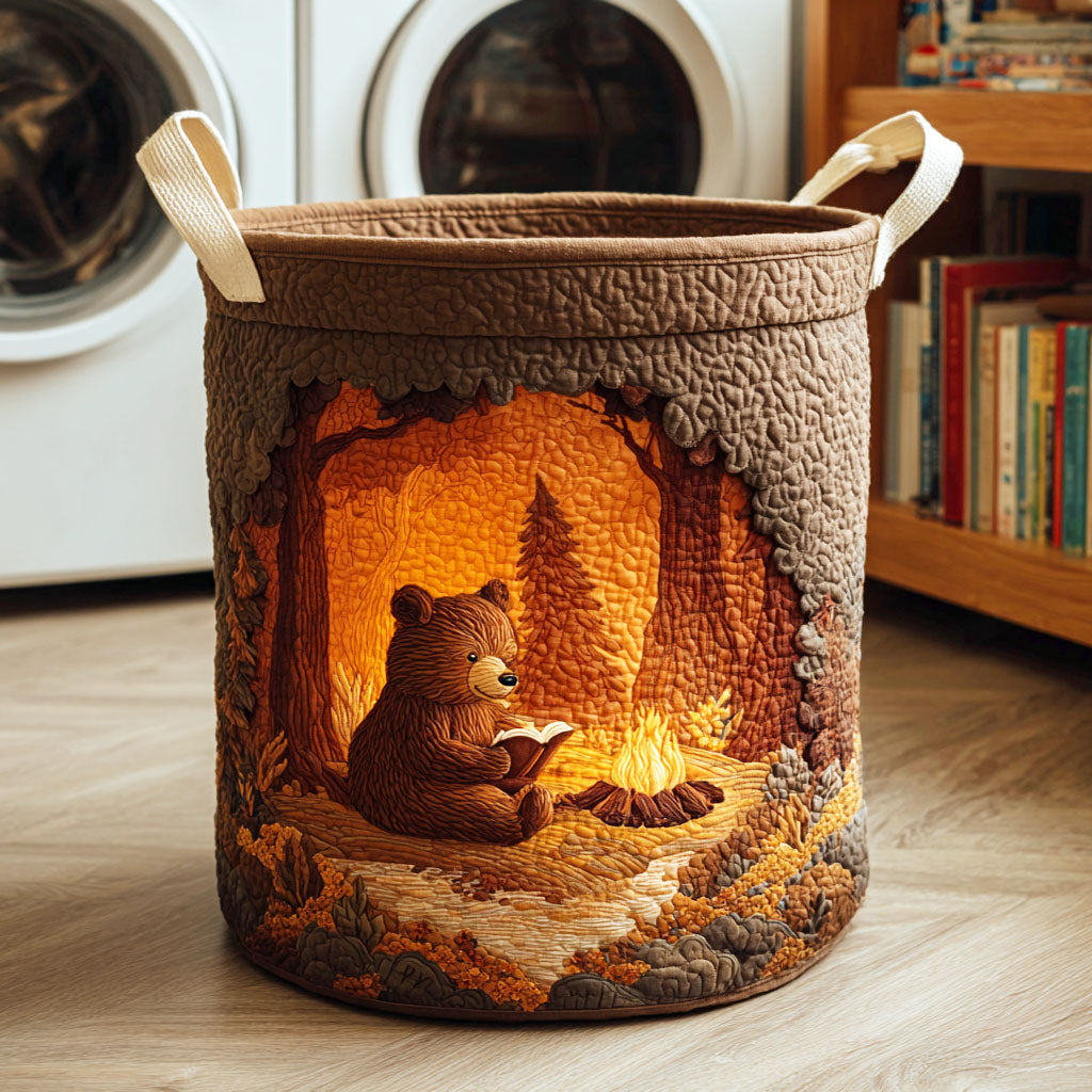 Reading Bear Laundry Basket