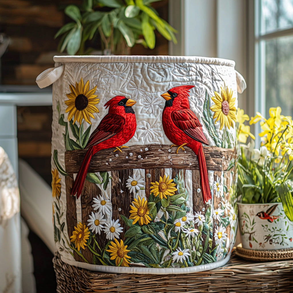 Red Perch Laundry Basket