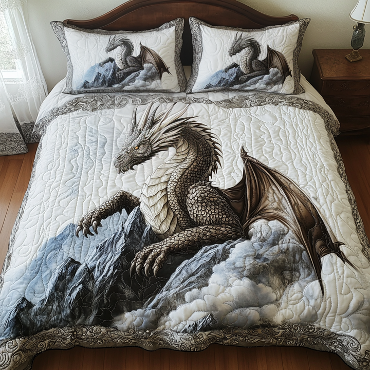 Skybound Scales Bedding Set