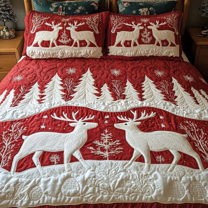 Christmas 3-Piece Bedding Set