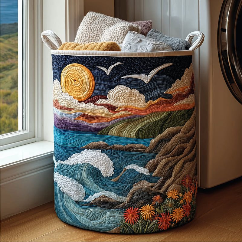 Sunrise Coast Laundry Basket