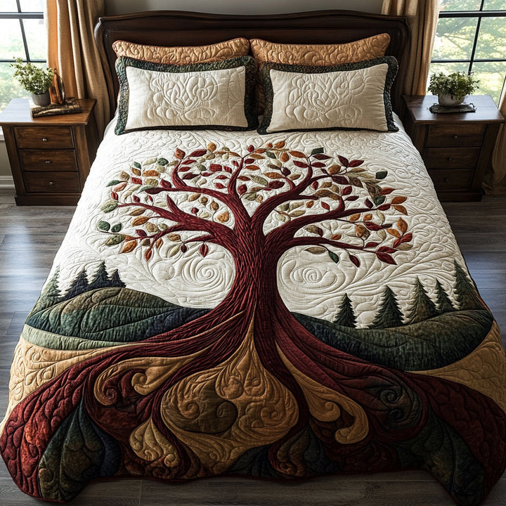 Tree Essence 3-Piece Bedding Set