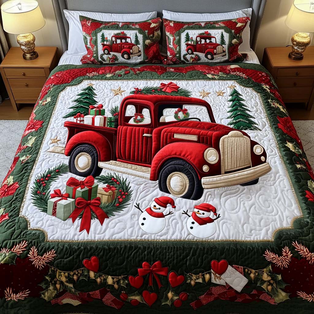 Winter Delivery 3-Piece Bedding Set