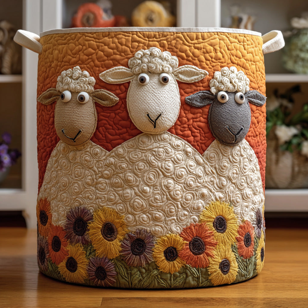 Woolly Whimsy Laundry Basket