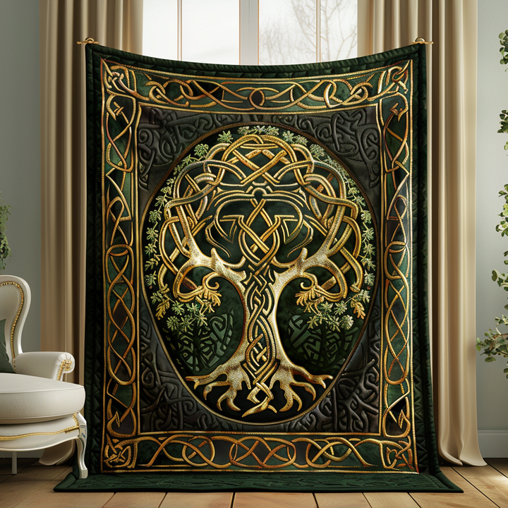 Artisan Celtic Tree Of Life Blanket