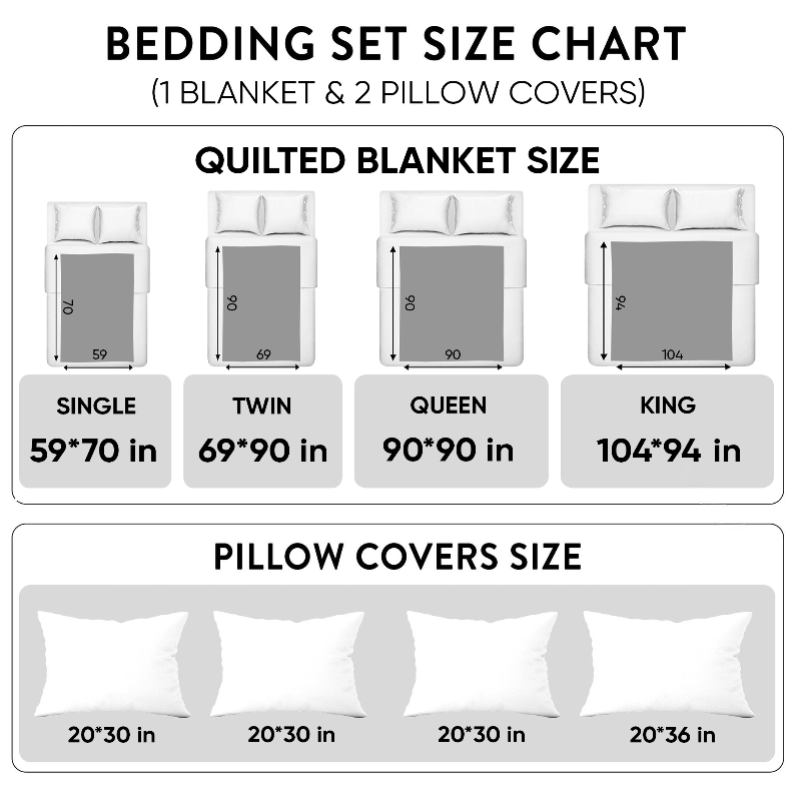 Floral Patchwork 3-Piece Bedding Set
