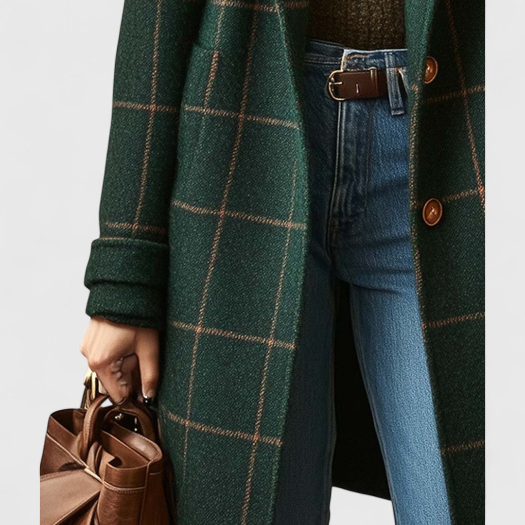 Ellie – Classic Check Coat