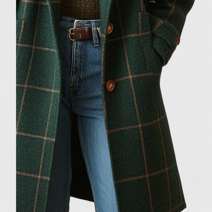 Ellie – Classic Check Coat