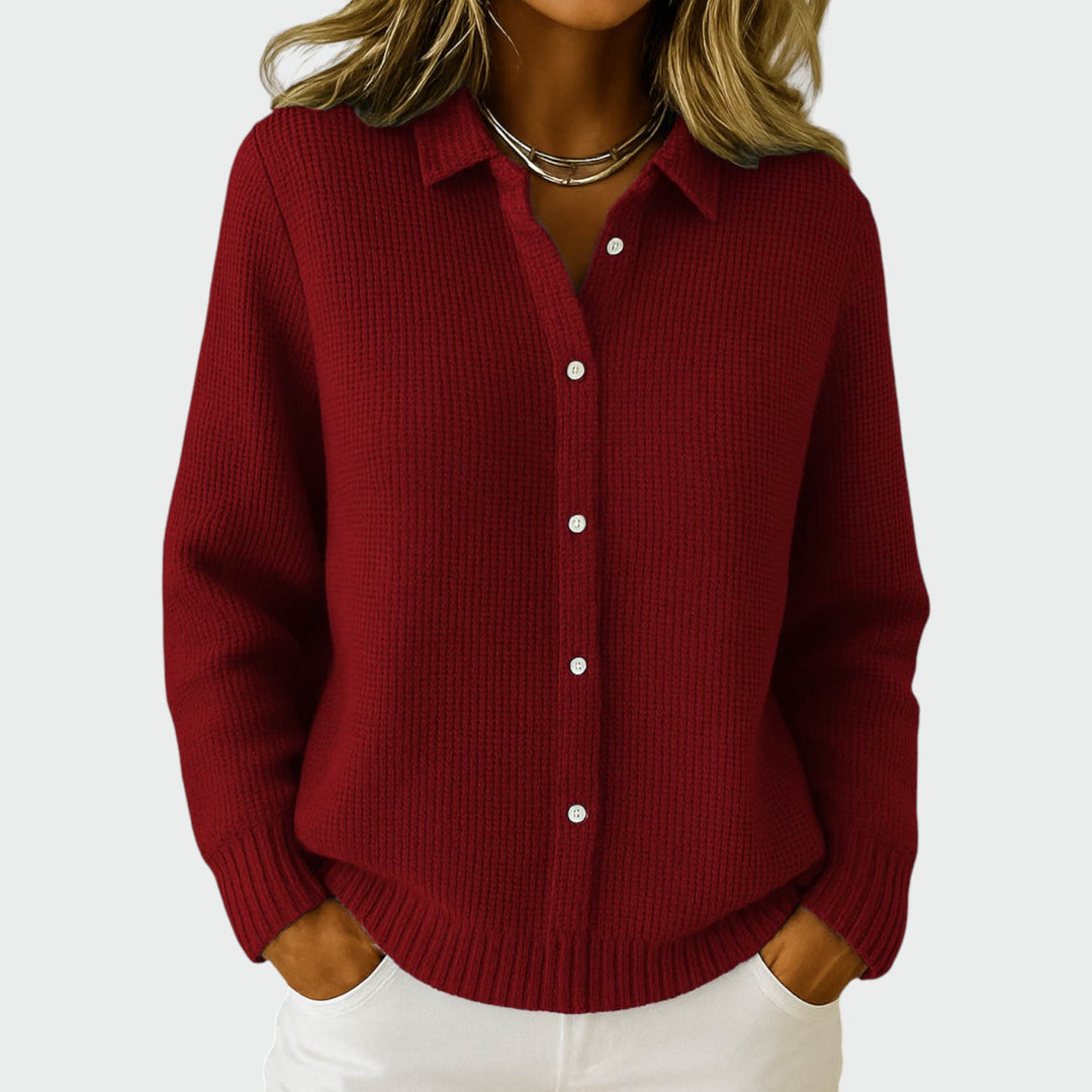 Ellie | Classic Knitted Button Cardigan
