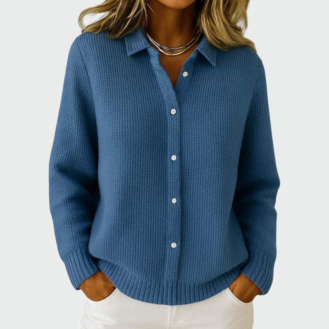 Ellie | Classic Knitted Button Cardigan