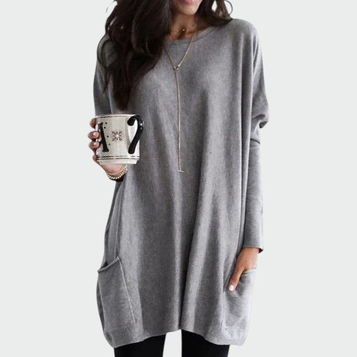 Ellie | Comfortable Tunic Midi Dress