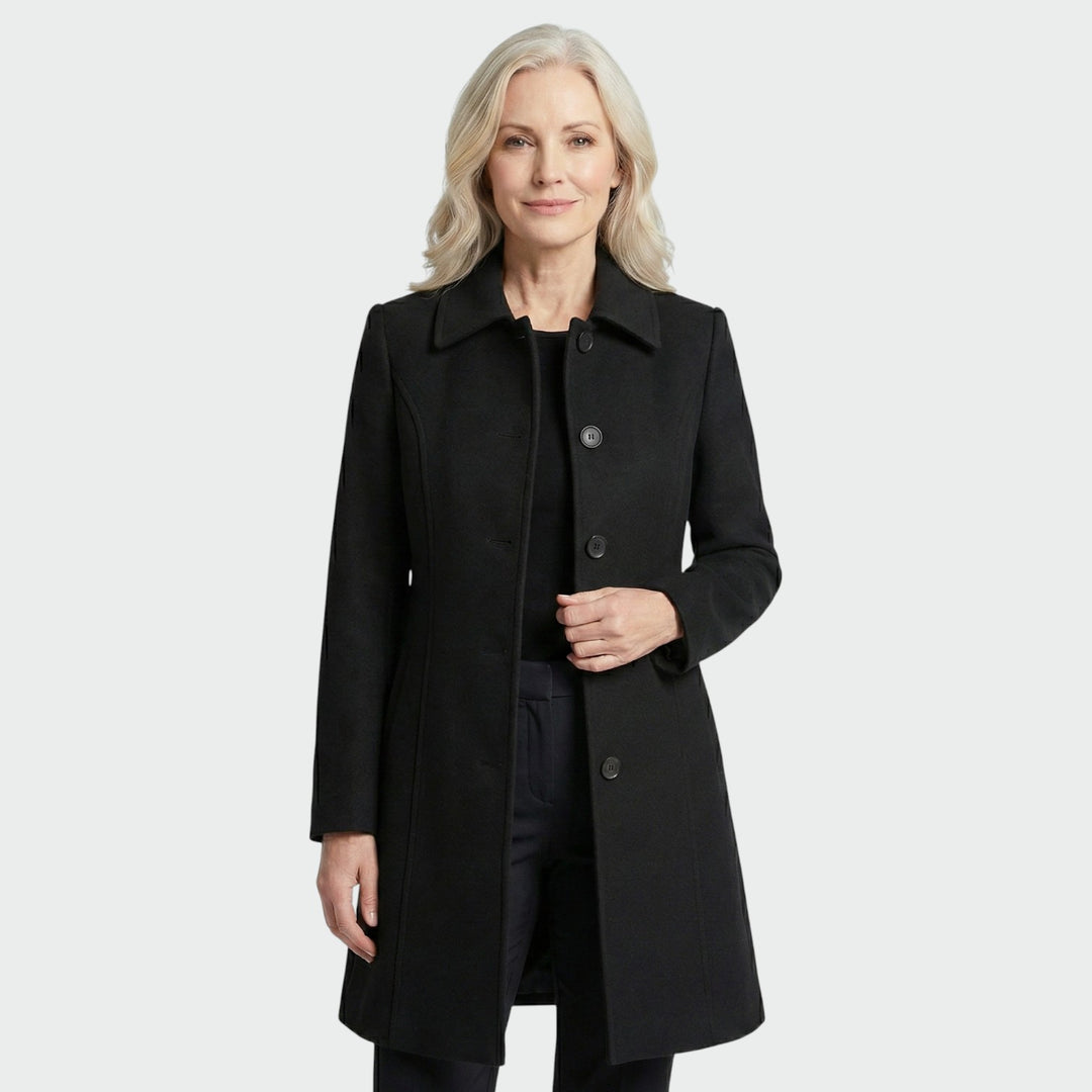 Ellie - Single Breasted Winter Trench Coat