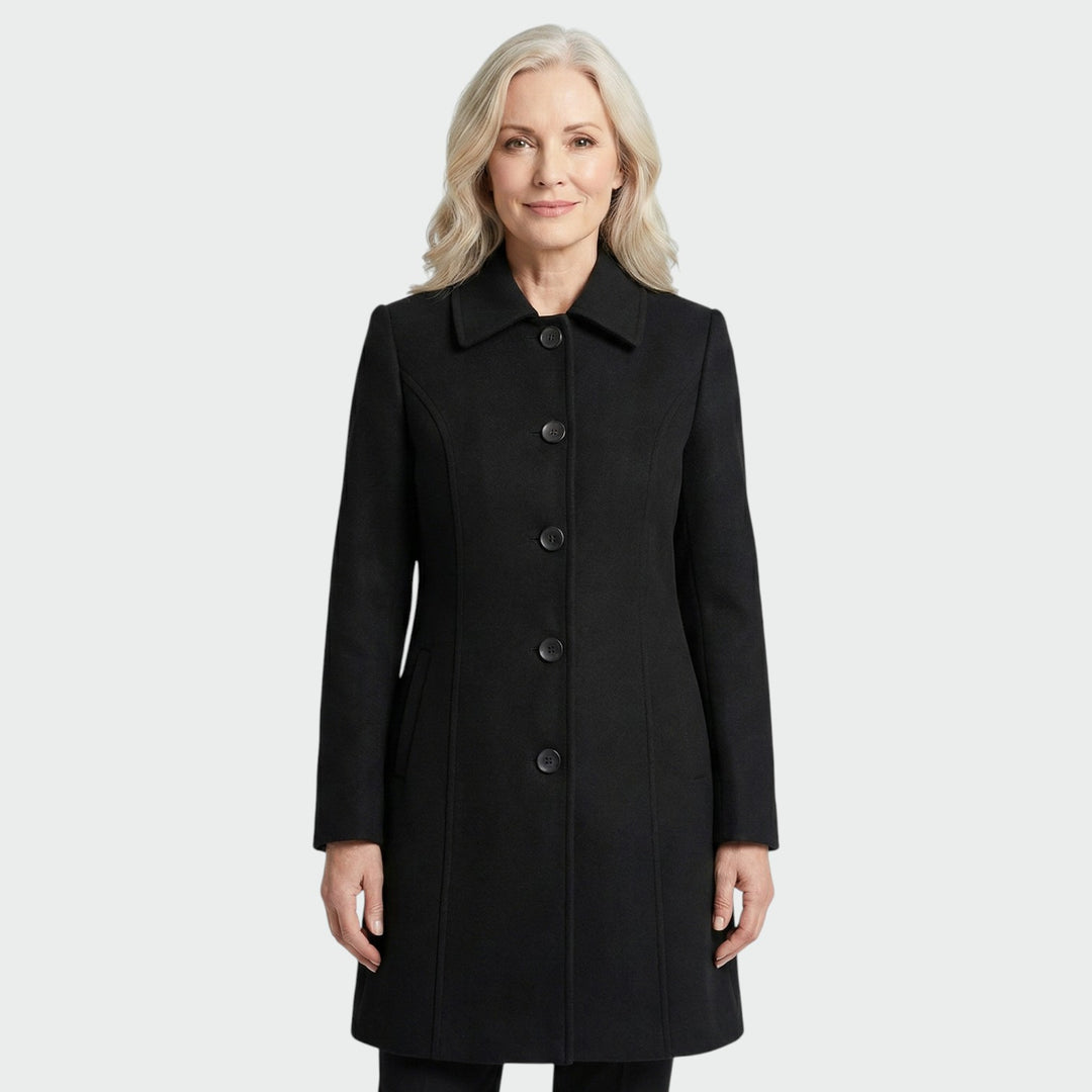 Ellie - Single Breasted Winter Trench Coat